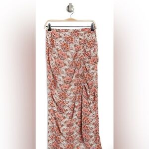 Chenault Side Slit Midi Skirt